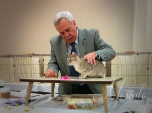 Judge Jim Dineson with Cosmo